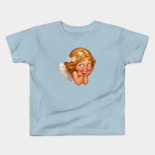 Sweet Daisies Cherub Kids T-Shirt